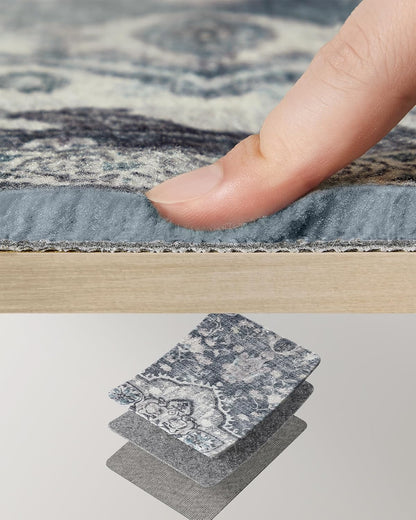 HOME szőnyeg, 120 x 170 cm, csúszásmentes szőnyeg, szürke