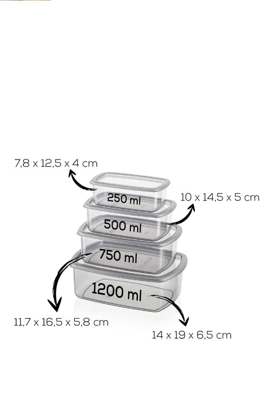 Tárolódoboz Szett (16 db)